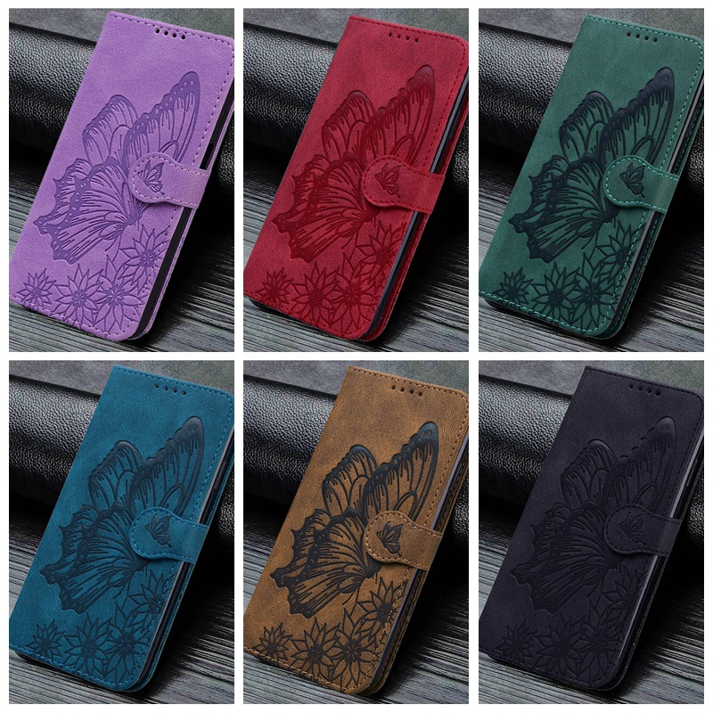 Coque de téléphone vintage papillon en relief pour iphone 17 google 9_voghion.com