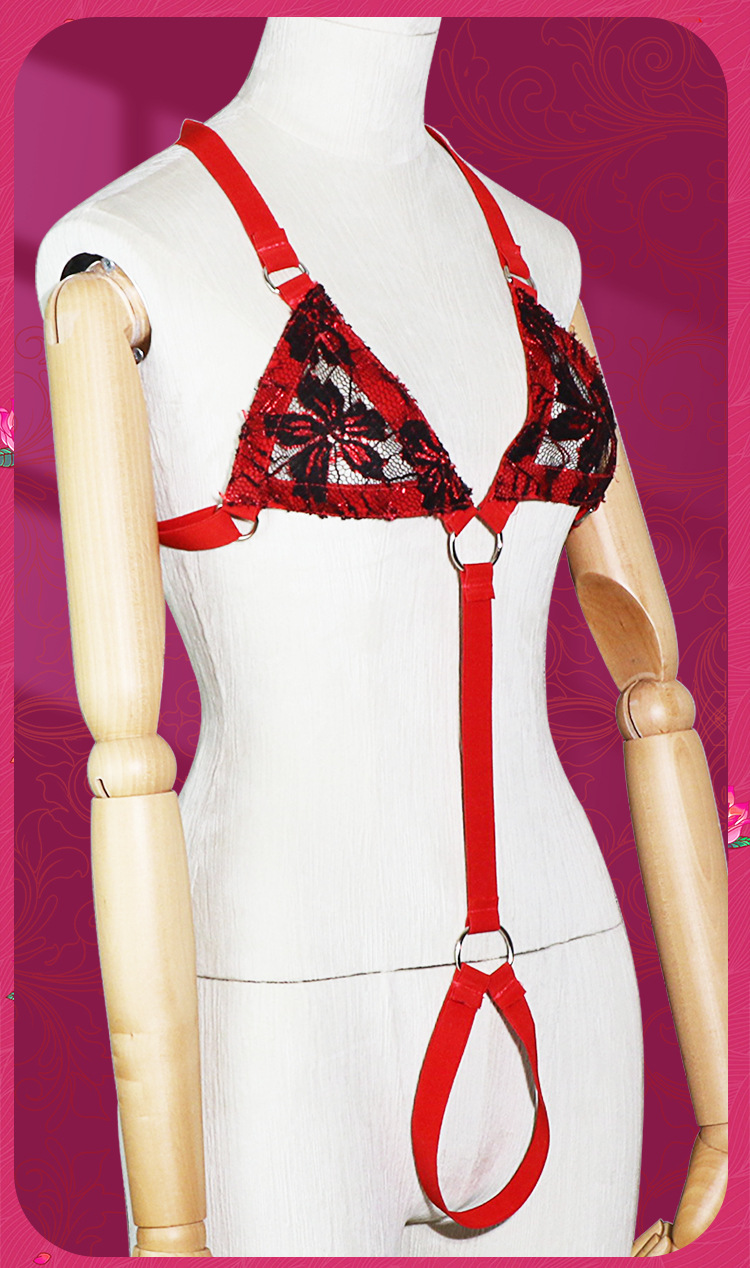 PU Leather Bondage Backhand Handcuffs and Neck Collar Set for Couples — detail image 13
