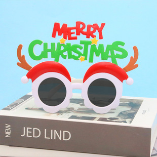 Festival Glasses Decoration Christmas Theme Glasses Funny Glasses Internet Celebrant Photography Party Party Dress Up Supplies