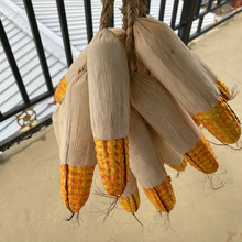 泡沫喷漆仿真蔬菜花生大蒜辣椒 挂串农家乐饭店庭院模型装饰道具