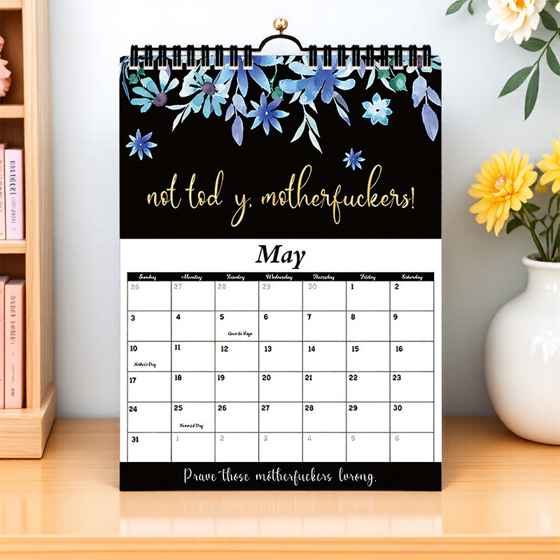 跨境新品 疲惫不堪女性日历2026 Calendar For Tired-Ass Women|undefined
