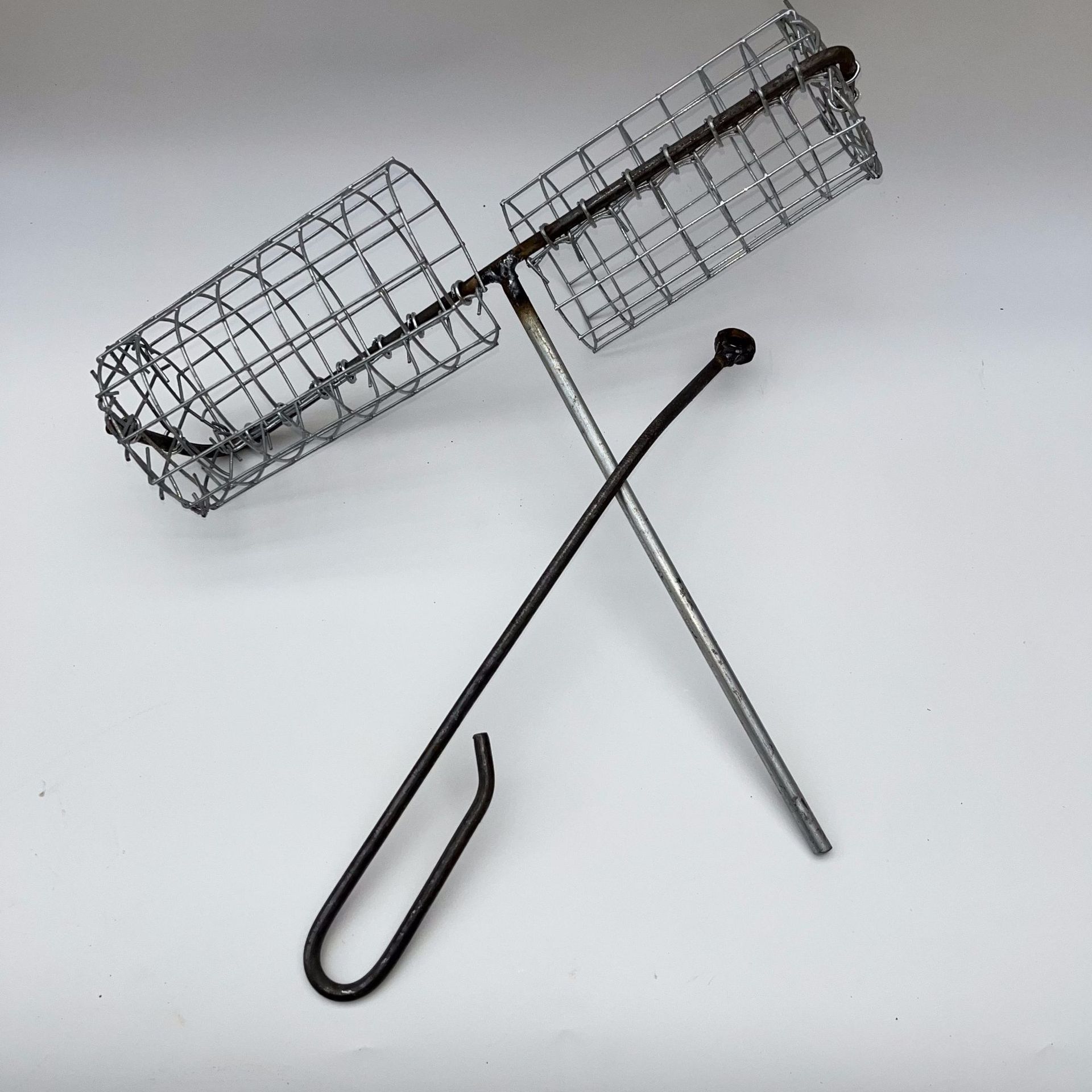 Electric Drill Fireworks Rotating Cage Internet Celebrity Gate of Time and Space Festive Atmosphere Artifact