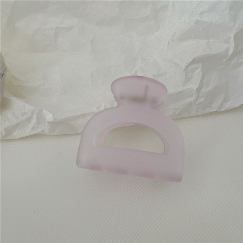 Simple Style Solid Color Plastic Hair Claws display picture 4