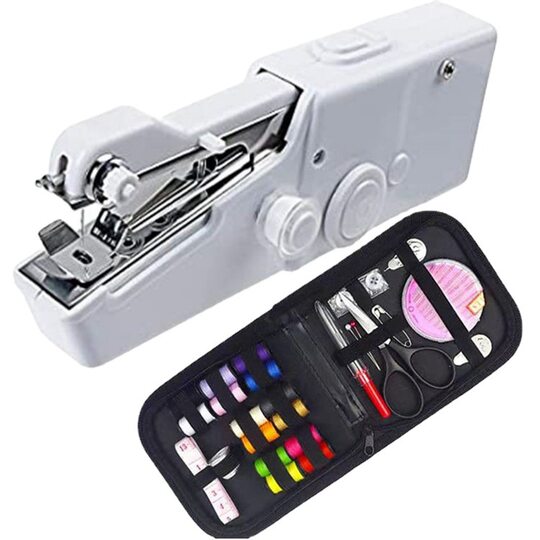 handy stitch handheld mini sewing machine mini electric sewing machine new plus accessories sewing machine suit