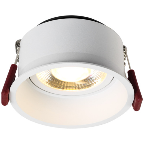 Small hill bright install adjustable angle living room background wall ceiling-mounted deep anti-glare downlight no suspended ceiling no main light