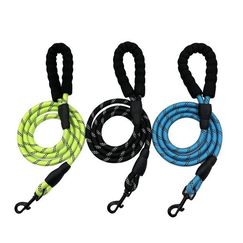 Bestselling Explosion-Proof Night Reflective Dog Leash with Foam Handle Dog Chain for Walking