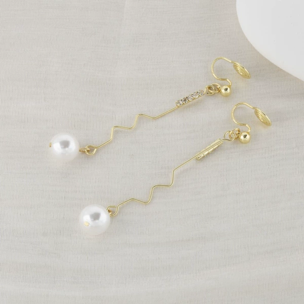 Zirconium from pearl, mosquito coil, ear clips