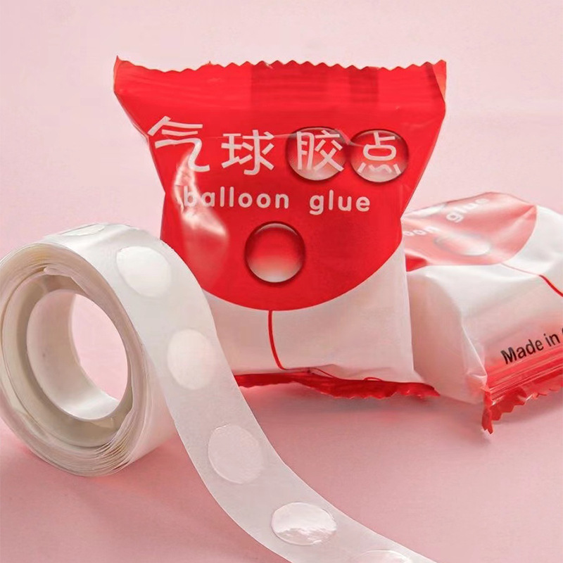 Glue Point Sticky Point Glueless Balloon Sticker Damage-Free Wall Wedding Engagement Celebration Supplies Complete Set Marriage Decoration Wedding Room Decoration