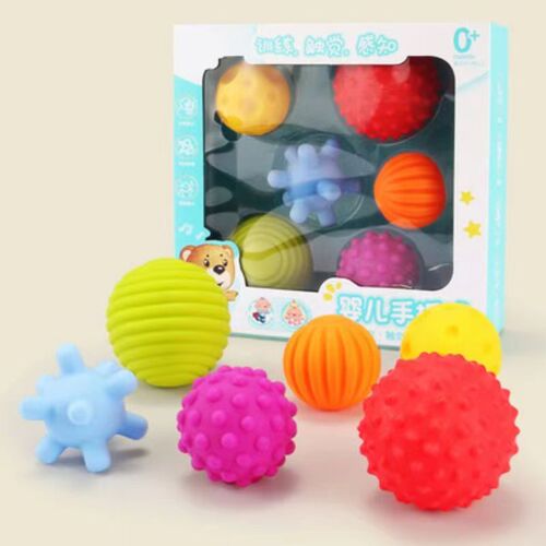 Baby Tactile Ball Toy Touch Ball Hand Catch Ball Baby Tactile Ball 8 Touch Sensing Can Be Nibbled Over 6 Months
