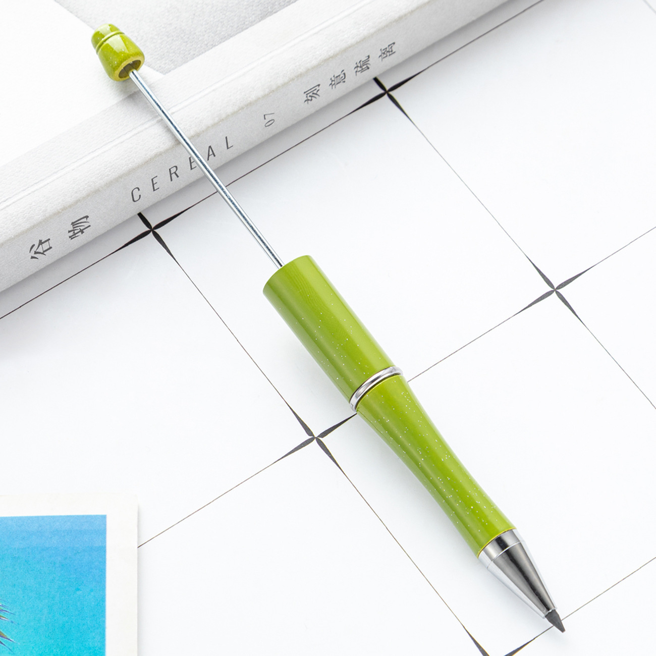 Pluma de plástico creativa para escribir dibujo sin cortar sin tinta para escribir lápiz continuo publicidad de regalos de eventos