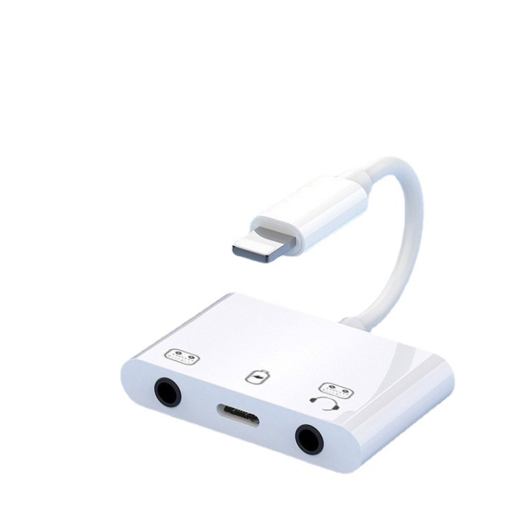 アップルの携帯電話のサウンドカードのアダプターを適用します。