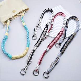 Lp Bag Shoulder Strap Rope Woven Bag Strap Hand-Woven Lp Shoulder Strap Woven Armpit Bag Strap Crossbody Single Shoulder Strap
