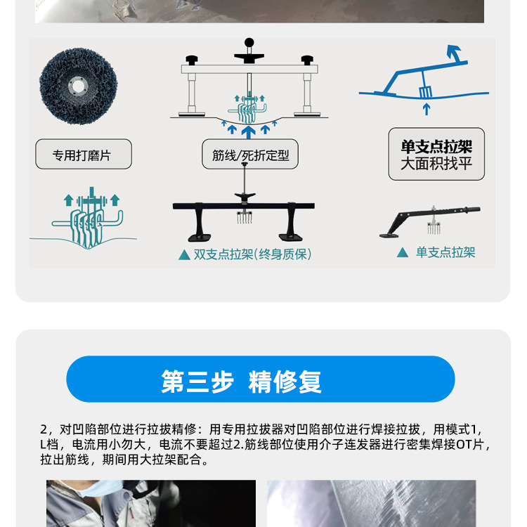Intelligent Data Recovery Sheet Metal Repair Machine Pulse Shaping Machine Car Dent Repair Tool Free Putty Wholesale