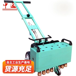 手推式凿毛机厂家批发11头凿毛机混凝土地面路面桥面凿毛机发货