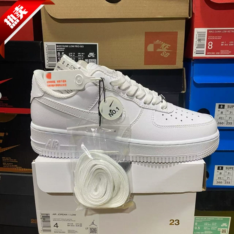 Обувь Путянь Чистая оригинальная кожа Air Force № 1 Маленькая белая обувь мужская обувь женская обувь мужская обувь летняя женская летняя осень зимняя повседневная обувь