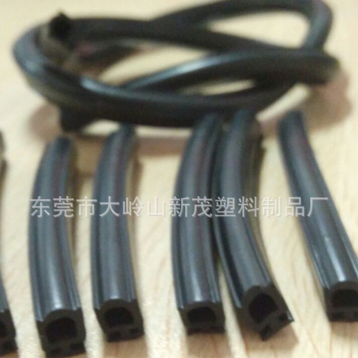 厂家现货大型玻璃压条玻璃固定条多尺寸U型包边条边缘固定缝隙条