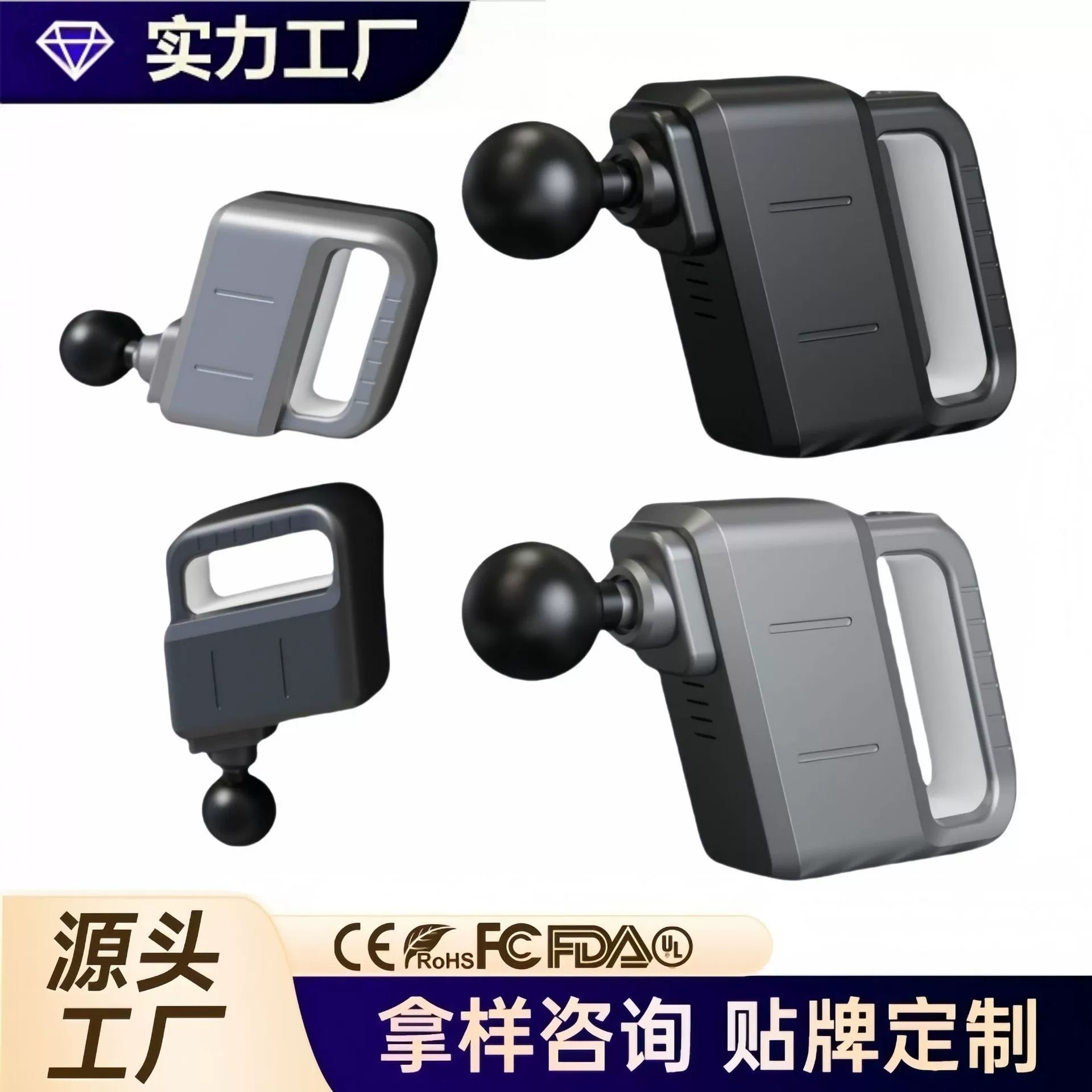 Новый инновационный мощный профессиональный портативный массажер для снятия мышечного напряжения с долговечным аккумулятором