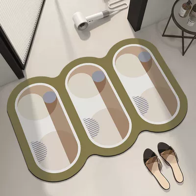Avtomobil döşəmə paspasları — non-slip rub-resistant draining mat - soft-rubber-pad-25-west-wind-drop-shipping-leisure-4060cm