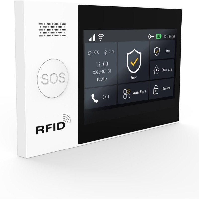 TUYA Tuya スマート LCD 盗難警報 GSM wifi 警報 wifi 4G 盗難防止スマート警報|undefined