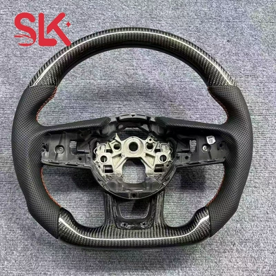 Modification, Forged Carbon Fiber Flat-Bottomed – Steering wheel