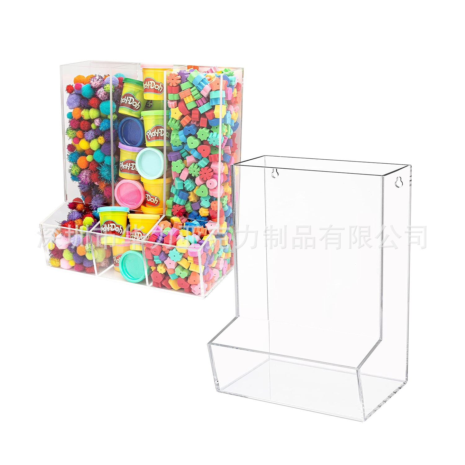 亚克力多功能储物置物壁挂架收纳墙壁挂架客厅墙面卫生间厨房储物