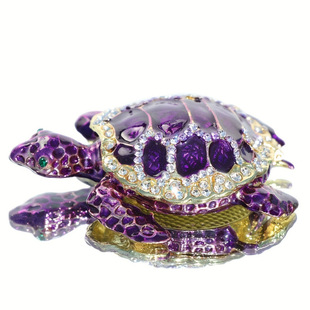 R 63302 Alloy enamel jewelry storage box �Ͻ�m���錚�ռ{��