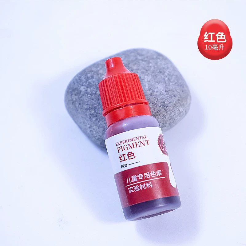 Children's eraser for experiments, pigment slime, 10 ml, science, DIY