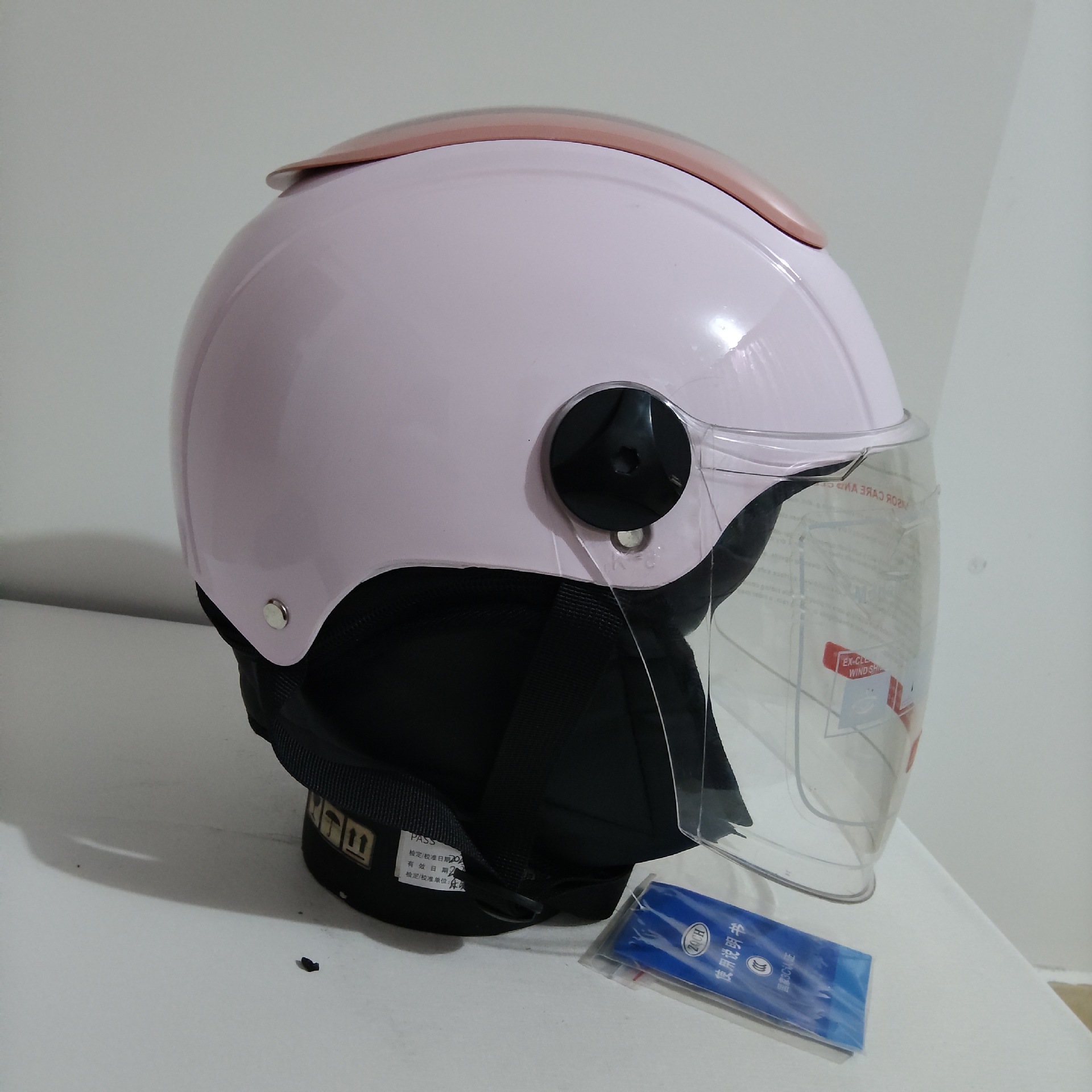 National Standard Certified Battery Car Motorcycle Electric Vehicle Helmet Unisex Summer Sun Protection Half Helmet Four-Season Safety Helmet