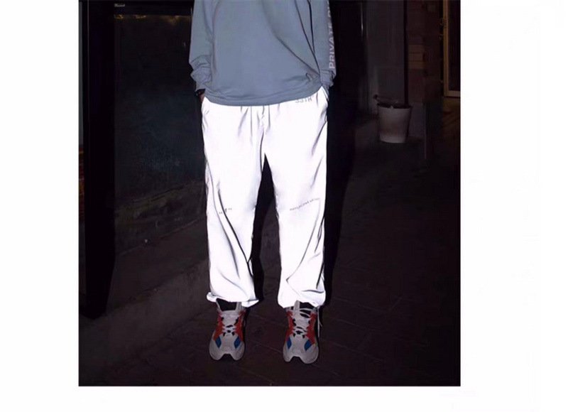 Reflective Casual Pants