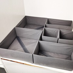 卸売り小売不織布収納ケース靴下ブラジャー下着引き出し式六点セット整理折り畳み可能収納ボックス