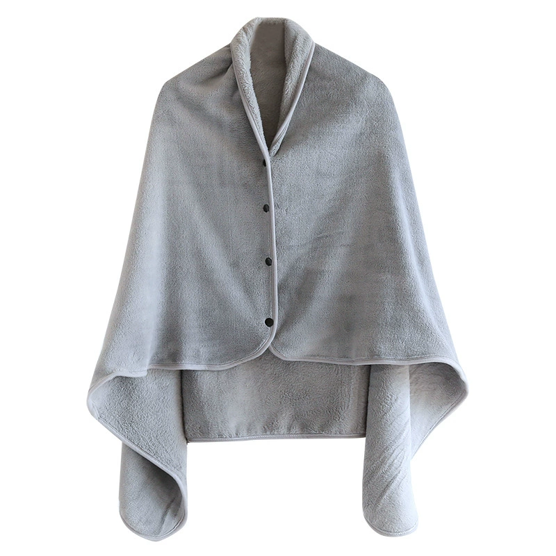 Flannel cloak, duvet, winter trench coat