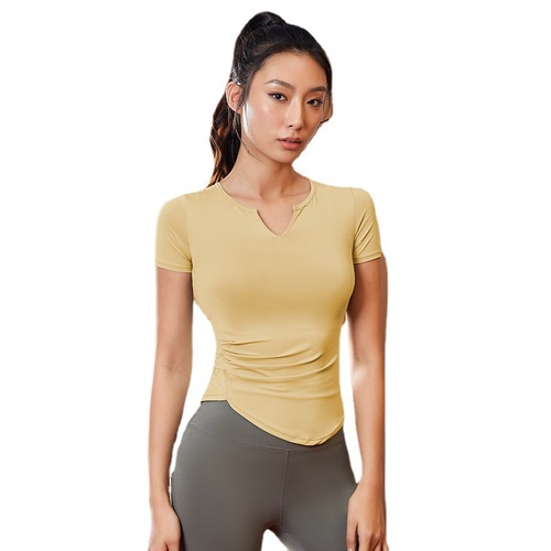 Women's Bare-Feel Fitness Long-Sleeve T-Shirt | Influencer-Approved Running, Tight-Fitting, Quick-Dry Wear for Pilates & Yoga Tops