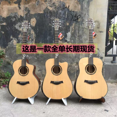 41 Full single guitar 36 Ballad Acoustic Guitar Plane Single JF The barrel is round and angular guitar Factory wholesale