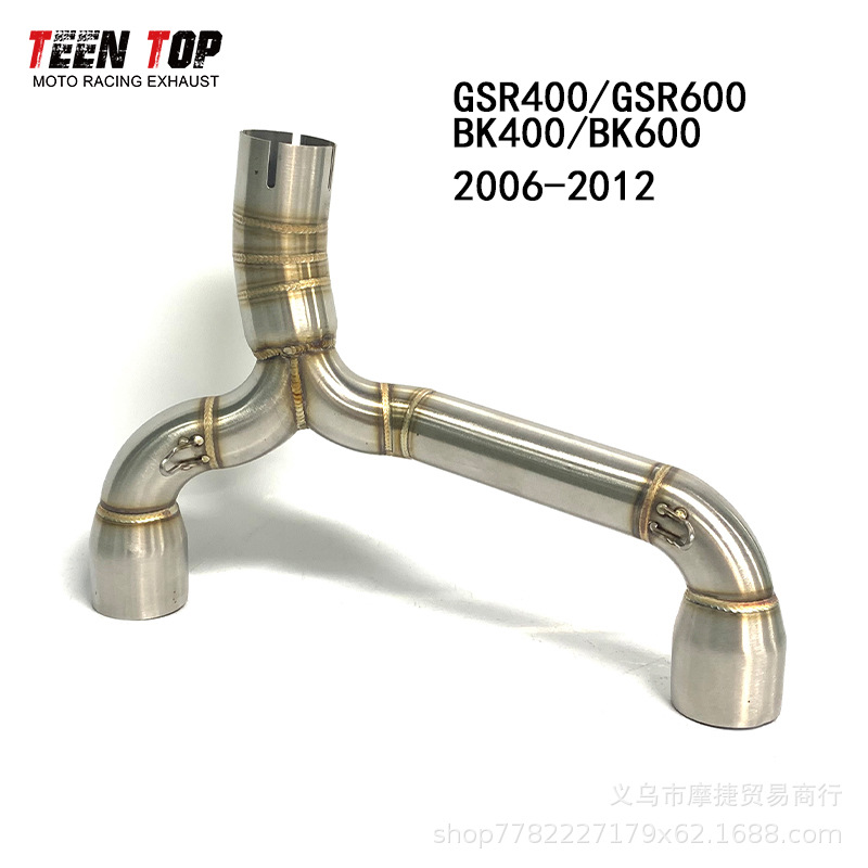 Suitable for Suzuki Exhaust Modification Sxs1000/Sv650/Gsxr750/Gsr400/Gsx250 Connection Mid-Section