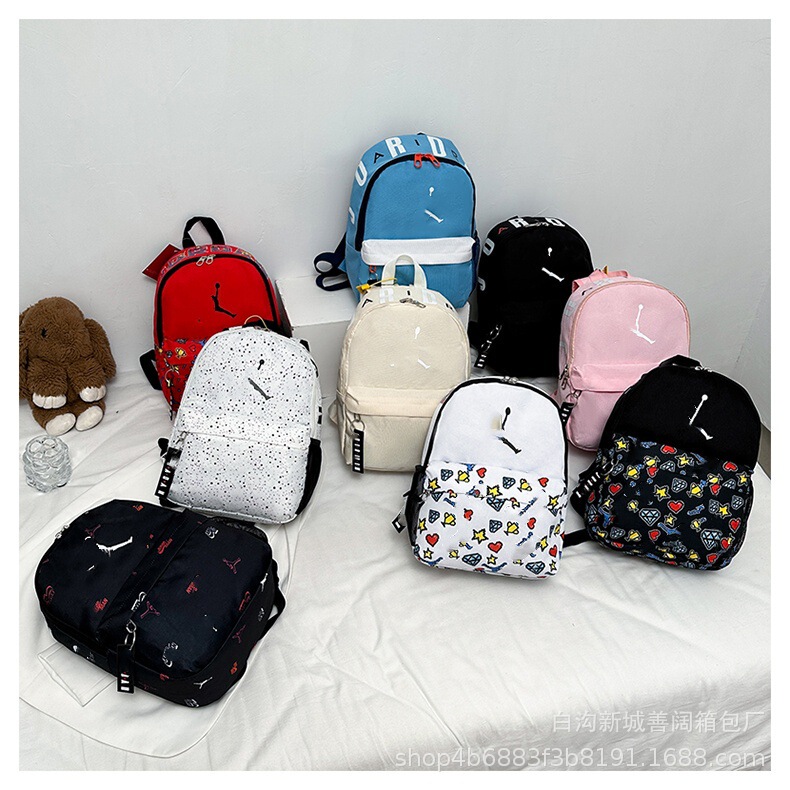 Trendy Brand Backpack New Style Lightweight Full-Print Fashion Travel Men's and Women's Small Backpack Lightweight Middle School Student School Bag Wholesale Trendy Brand Backpack New Style Lightweight Full-Print Fashion Travel Men's and Women's Small Backpack Lightweight Middle School Student School Bag Wholesale