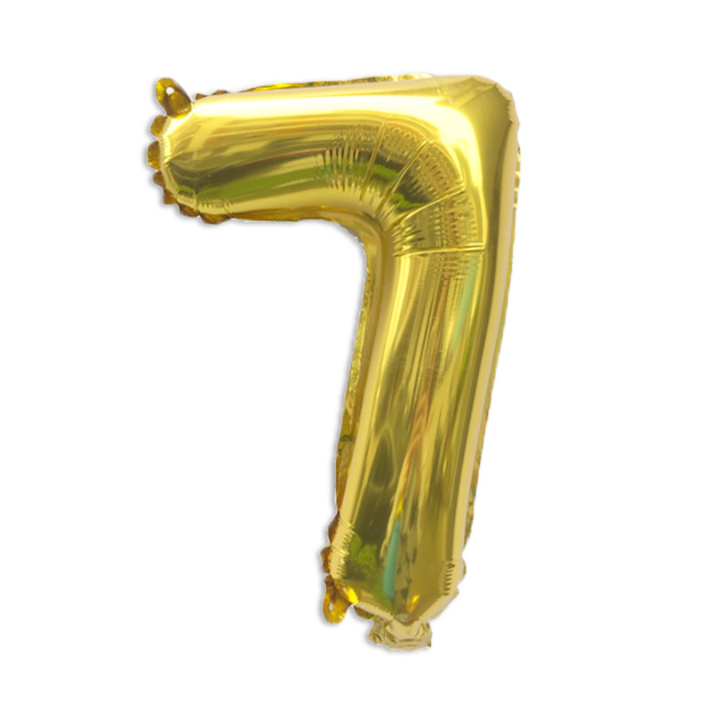 Versión estadounidense del globo de película de aluminio digital de 40 pulgadas de cuerpo delgado Decoración de fiesta de cumpleaños Helio flotando en el aire Globo grande transfronterizo de 42 pulgadas
