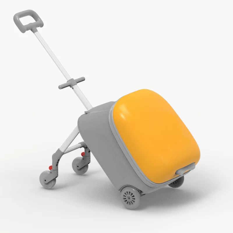 Suitcase to go out with seat