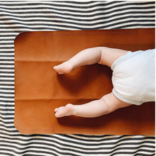 纯色婴儿游戏垫 pu皮革柔软舒适婴儿尿布垫 厂家直销婴儿护垫
