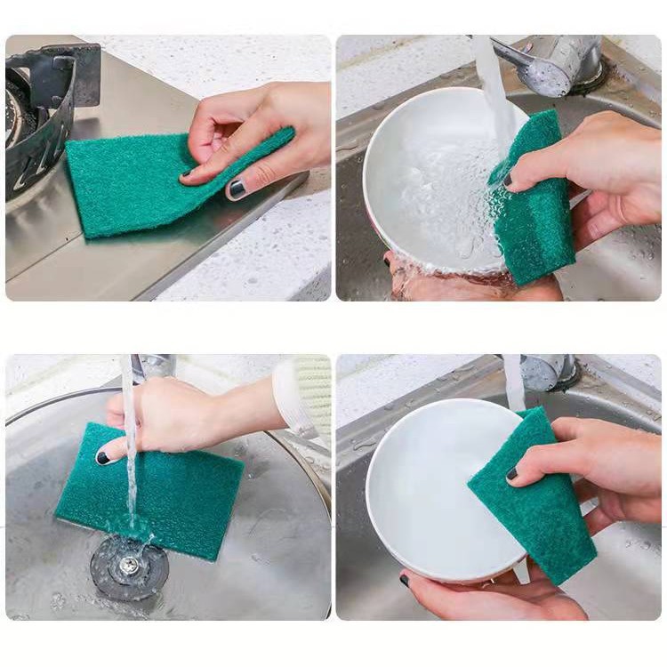 Fregadora de doble cara, eliminación de óxido, limpieza de ollas y platos, alta calidad