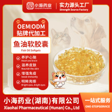 宠物鱼油软胶囊现货RTG鱼油试用装犬猫鱼油软粒小瘦鱼DHA鱼油小样