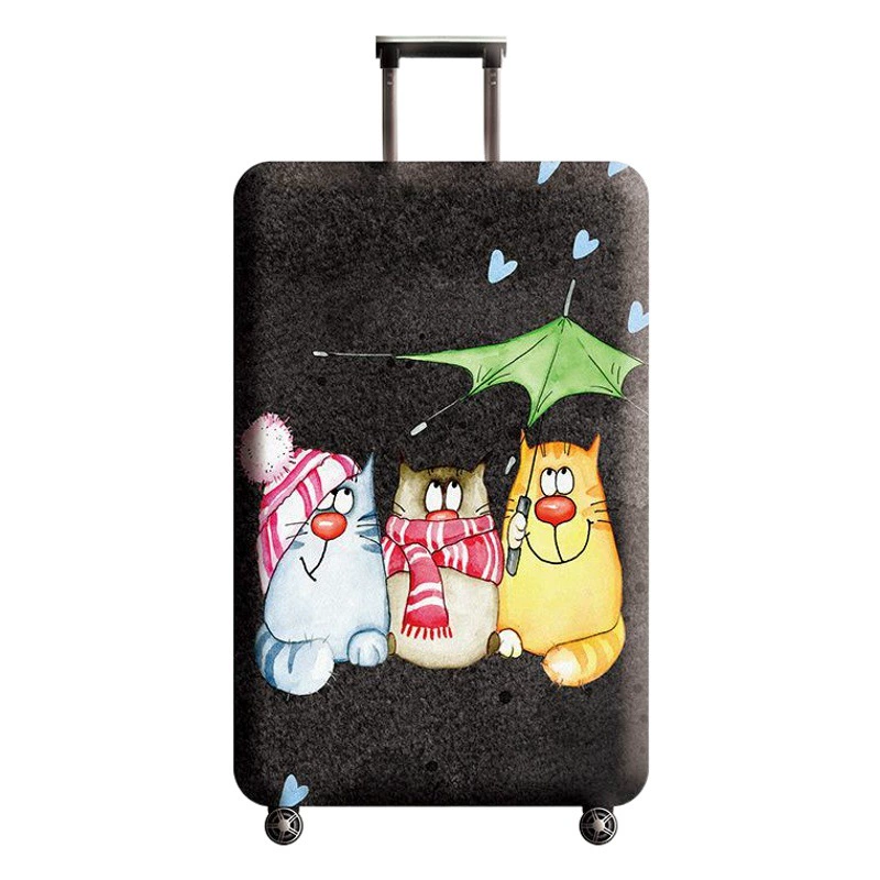 Индивидуальный чехол, защитный чехол для багажа, защитный чехол для чемодана, утолщенный Износостойкий чехол