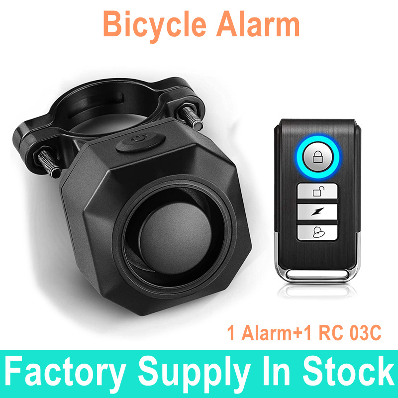 Waterproof Rechargeable Bicycle Alarm