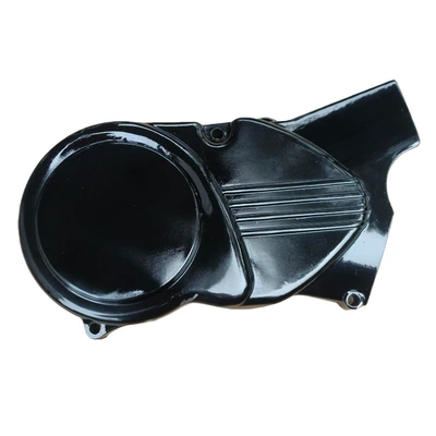 Off-Road Motorcycle Accessories 110Cc 125Cc 140Cc Engine Magneto Coil Side Cover Shell Left Cover (Motorcycle engine and accessories) - foot-activated-side-cover-black