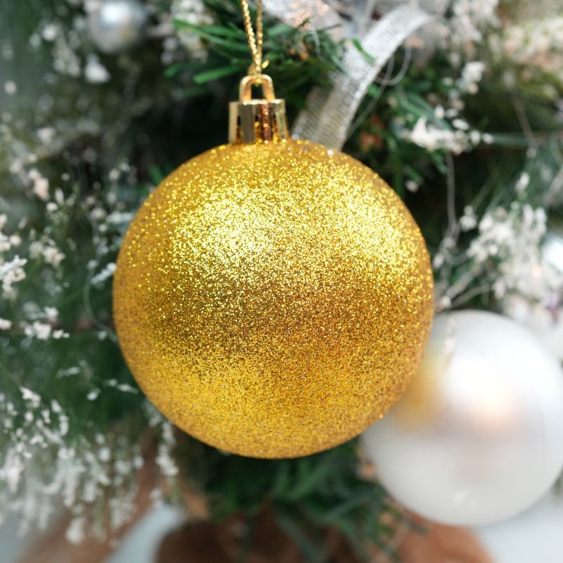 クリスマス装飾ボール粉球3cm-60cmプラスチックボールクリスマスツリー装飾ボールペンダント店吊り天井装飾|undefined