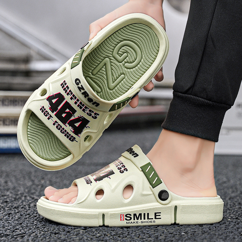 Nueva pareja de verano EVA pisar mierda sensación deportiva casual de moda sandallas de playa antideslizantes para hombres y mujeres