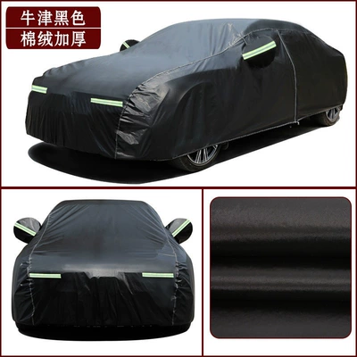Car clothing — Sagitar, Bora, Magotan, Passat - lavida-oxford-velvet-black-side-door