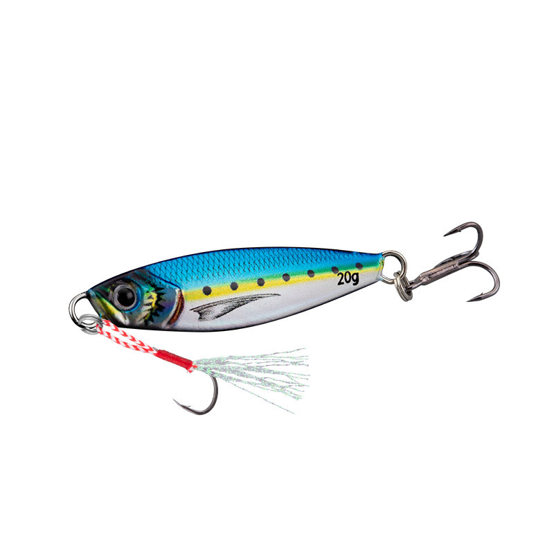 Impresión 3D de bombeo rápido Placa de hierro que cae Luya cebo falso pesca en el mar Barco de agua dulce pesca caballa 10g20g30g60g pequeño pescado de plomo