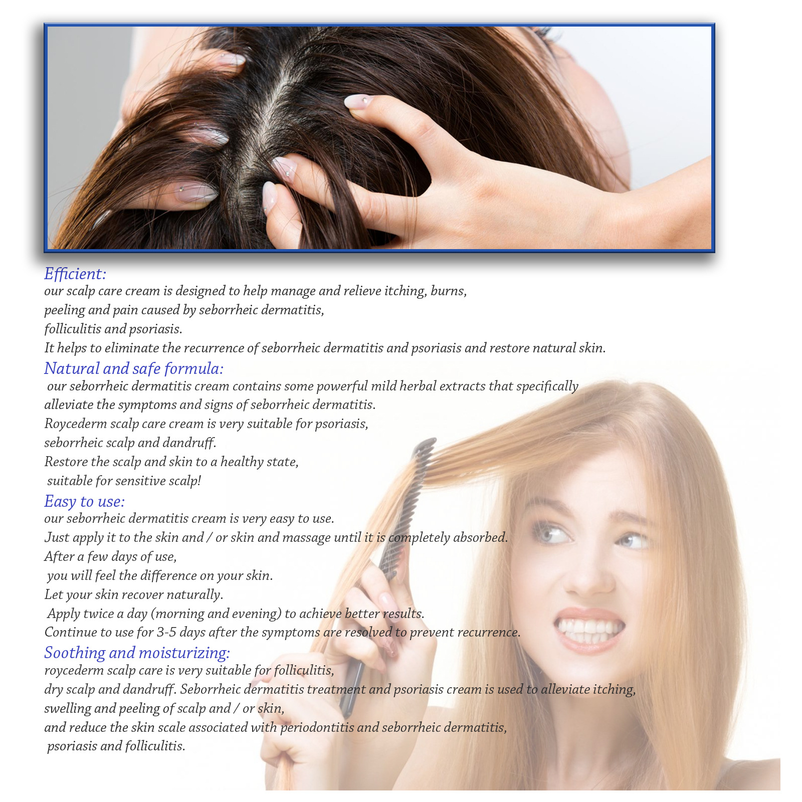 South moon seborrheic skin cream head acne itching scalp ringworm skin problem repair skin cream_voghion.com