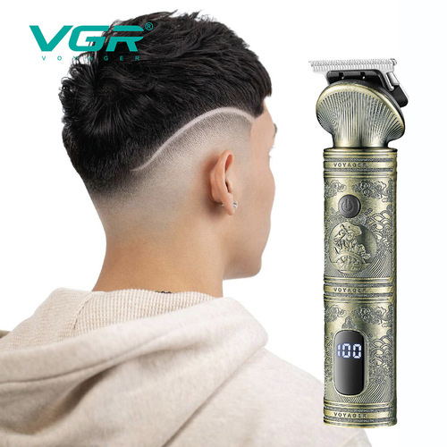 VGR106 six-in-one set hair clipper professional retro oil hair clipper professional electric hair clipper