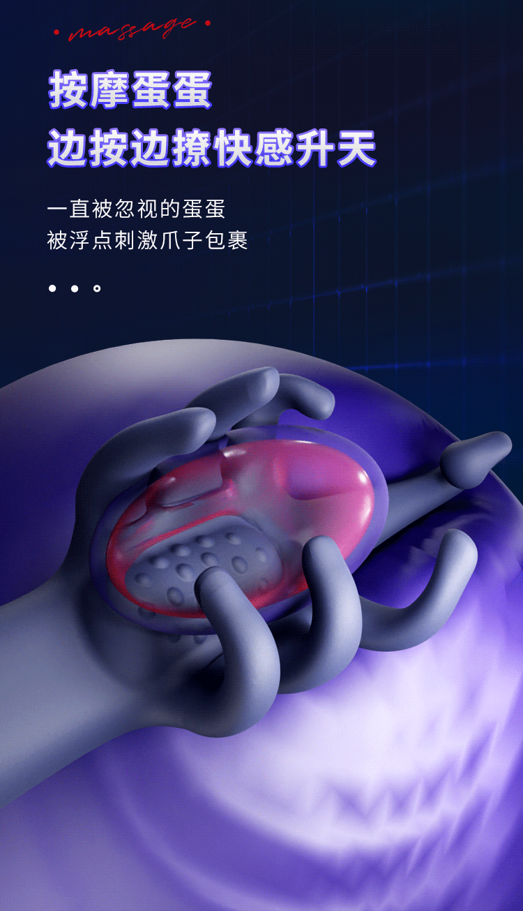 Silicone Anal Plug Vibrator with Button Control, 180 mm Prostate Massager for Men — detail image 8